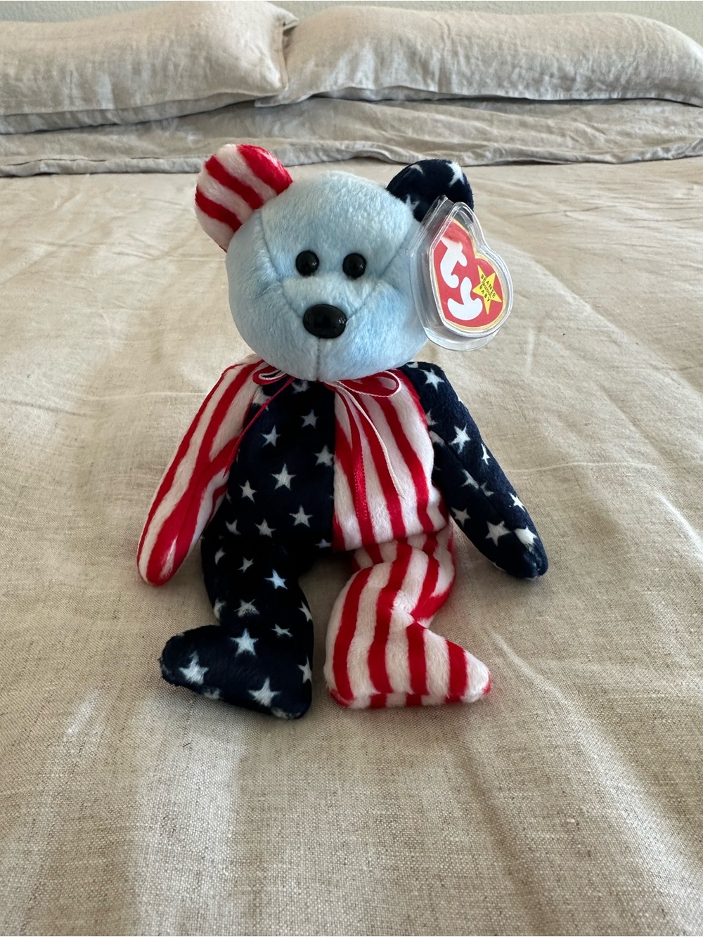 Spangle Bear Beanie Baby